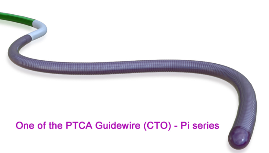 One of the PTCA Guidewire (CTO) - Pi series